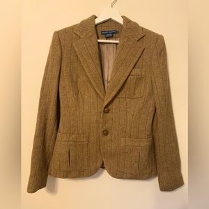 Ralph Lauren Vintage Wool Tweed Blazer